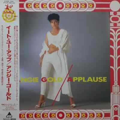 LP Angie Gold Applause + OBI + INSERT JAPAN NEAR MINT Alfa International