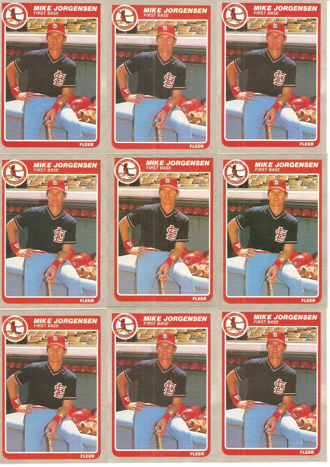 27 CARD MIKE BASEBALL CARD LOT 779 eBay