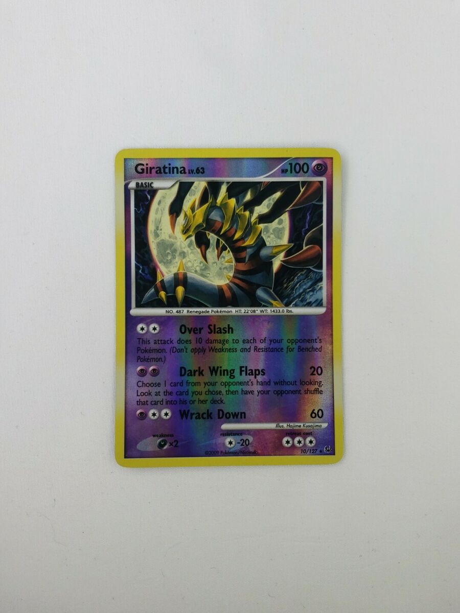 Pokemon TCG Giratina Lv. 63 #10/127 Holographic Platinum Pokemon TCG Giratina Lv. 63 #10/127 Holographic Platinum