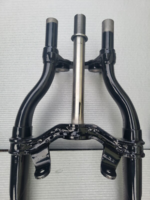 Harley UL Knucklehead Flathead Black Springer Front Fork