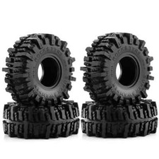 Per 1:10 RC Crawler Auto Assiale Redcat Gen8 118mm 1.9" Gomma Rock Pneumatico Ruota Pneumatico Pneumatico