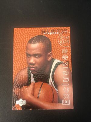 1996-97 Upper Deck Exclusives Stephon Marbury  #R15 Rookie