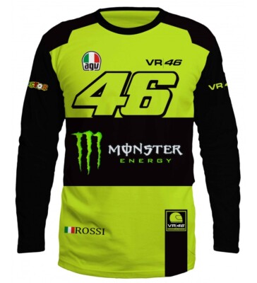 New The Doctor VR46 Long Sleeve T-Shirt Gr. S-3XL D4048