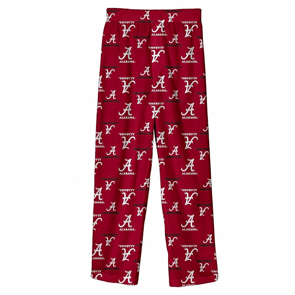 Alabama Crimson Tide Youth Team Colorway Crimson Pajama Pants