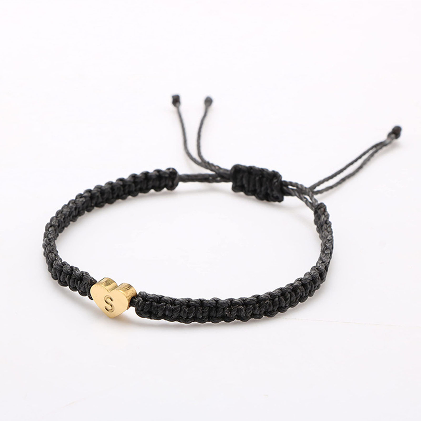 Lover Bracelet Elastic Dress Up 26 Letters Initial Charms Bracelet