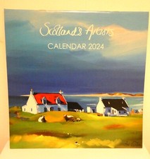 Tartan 2CV Scotland's Artists Calendar 2024