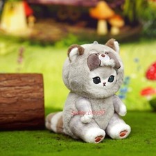 Raccoon Meow Cat Mofusand Plush Toy Doll Key Chain Keychain Bag Charm 5   yy4
