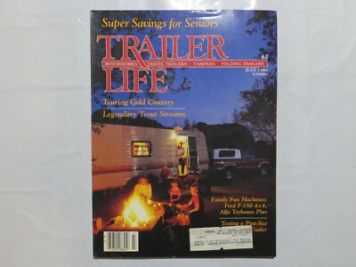 Trailer Life Campers Motorhomes July 1986 Gold Country F150 Alfa Toyhouse 3B