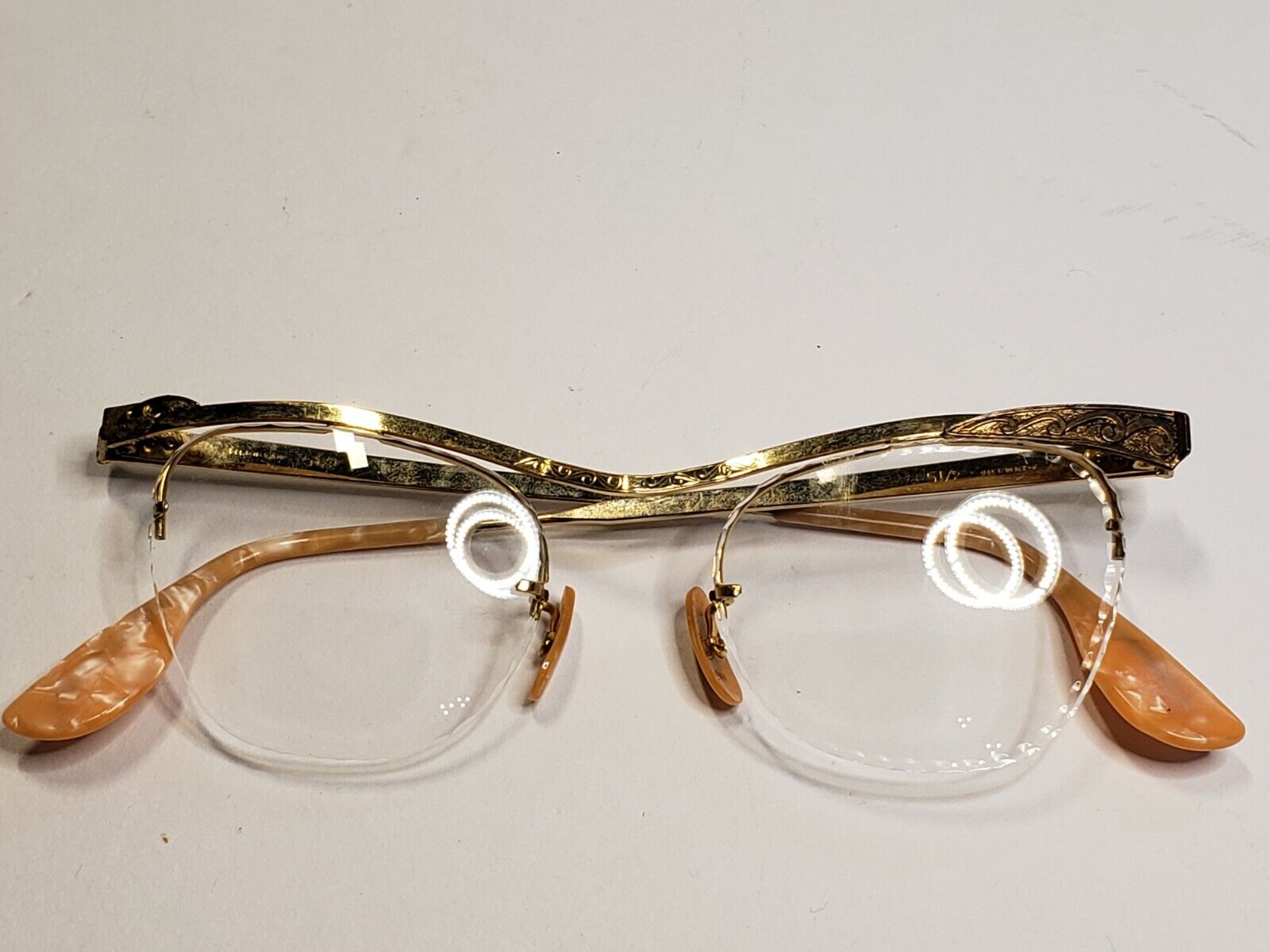 Antique B&L Bausch & Lomb Eyeglasses 12K GF Gold … - image 1