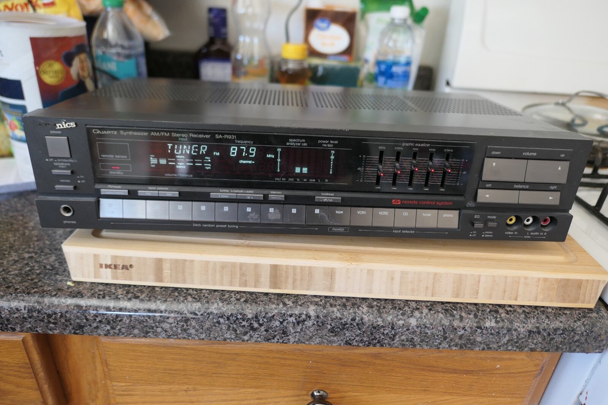 Technics Quartz Synthesizer SA-R931 AM/FM Stereo Receiver w/Remote