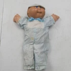 Cabbage Patch Kids Preemie 1985 Blonde Baby Blue Eyes Outfit