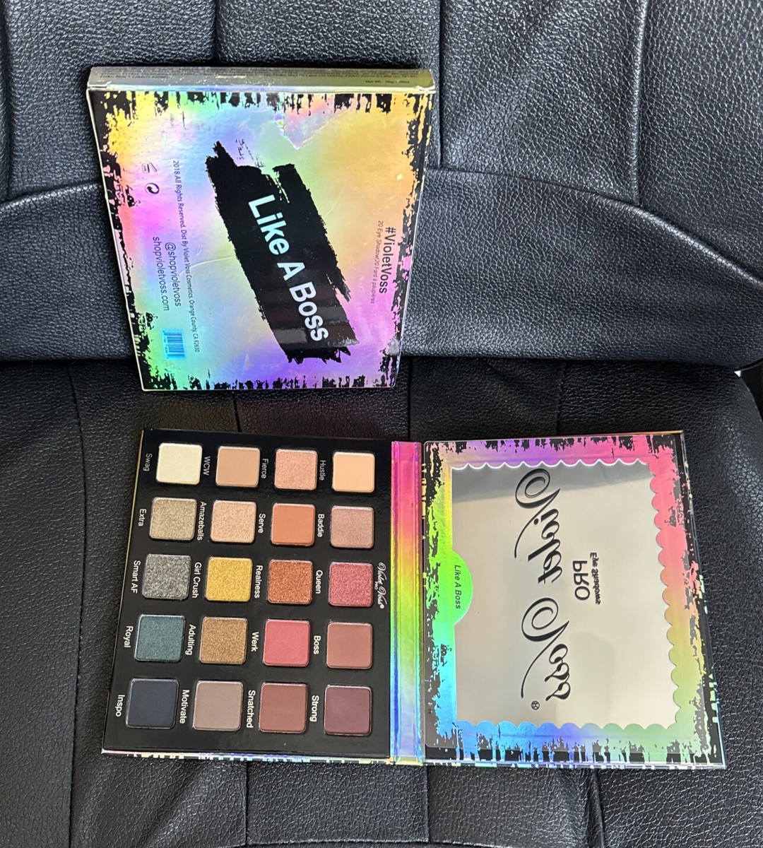Violet Voss Like A Boss Pro Eye Shadow Palette New In Box MSRP $45
