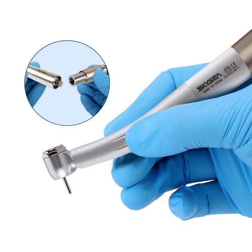 NSK Estilo Fibra Óptica Dental/LED E-generador Pieza de Mano Alta Velocidad Acoplador 6H/4H - Imagen 28 de 67