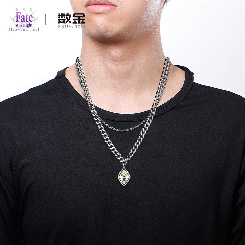 Fate Stay Night Excalibur Saber Fashion Cosplay Pendant Necklace