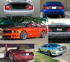 Chrome Emblem Fits Bumper Tailgate 05 06 07 08 09 Mustang Saleen