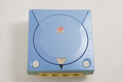 Dreamcast PEARL BLUE Console Boxed Limited Tested System Sega