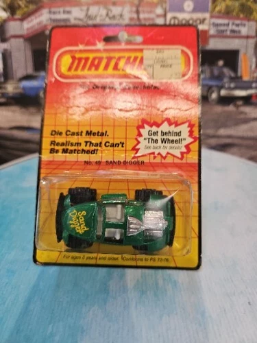 VINTAGE 1983 Matchbox Sand Digger  - Mint #49 model on terrific VERY NICE CAR 🚗