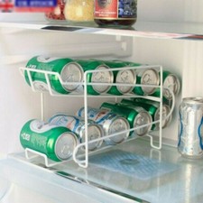 Food Tin Can Storage Holder For Cupboard & Fridge Rack Holder Drink Dispenser