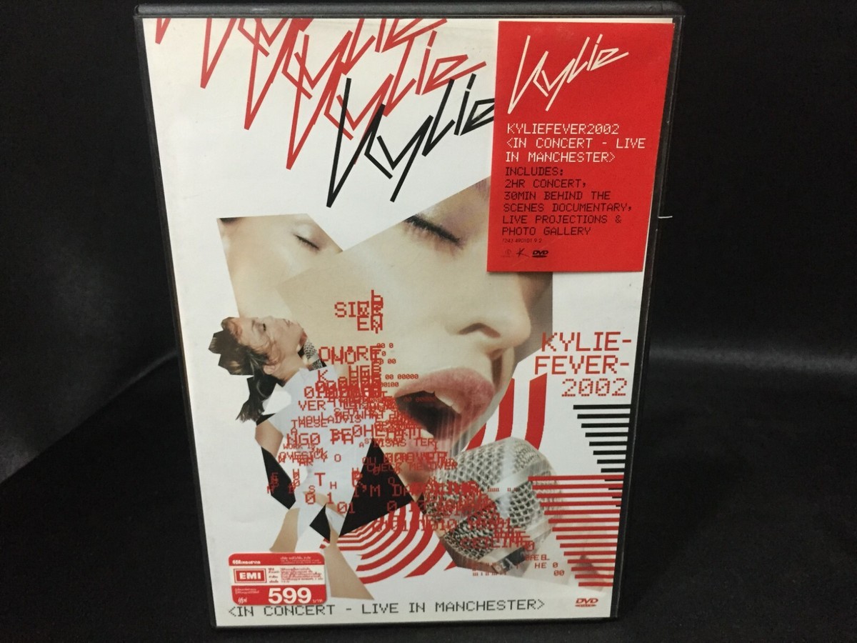 Kylie Minogue KylieFever2002 Live in Manchester DVD (2002