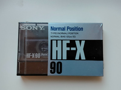 SONY HF-X 90 Tape Cassette SEALED Japan Market