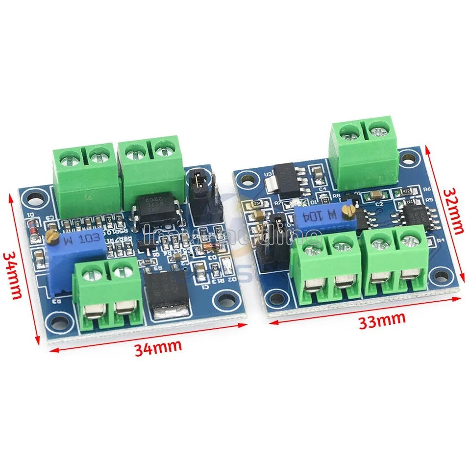 PWM↔Voltage Conversion Module 0%-100% PWM Convert to 0-10V 0-5V/0-10V to 0-100% - Bild 3 von 3