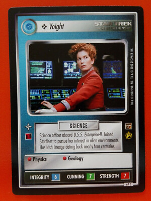 Star Trek CCG (The Motion Picture) - Personnel Federation   Voight (common)