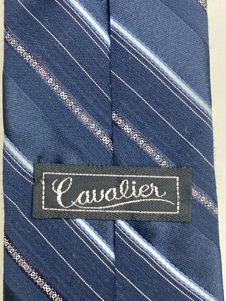 Corbata formal Cavalier para hombre 56"Lx3"W corbata multicolor Foto 2 de 4