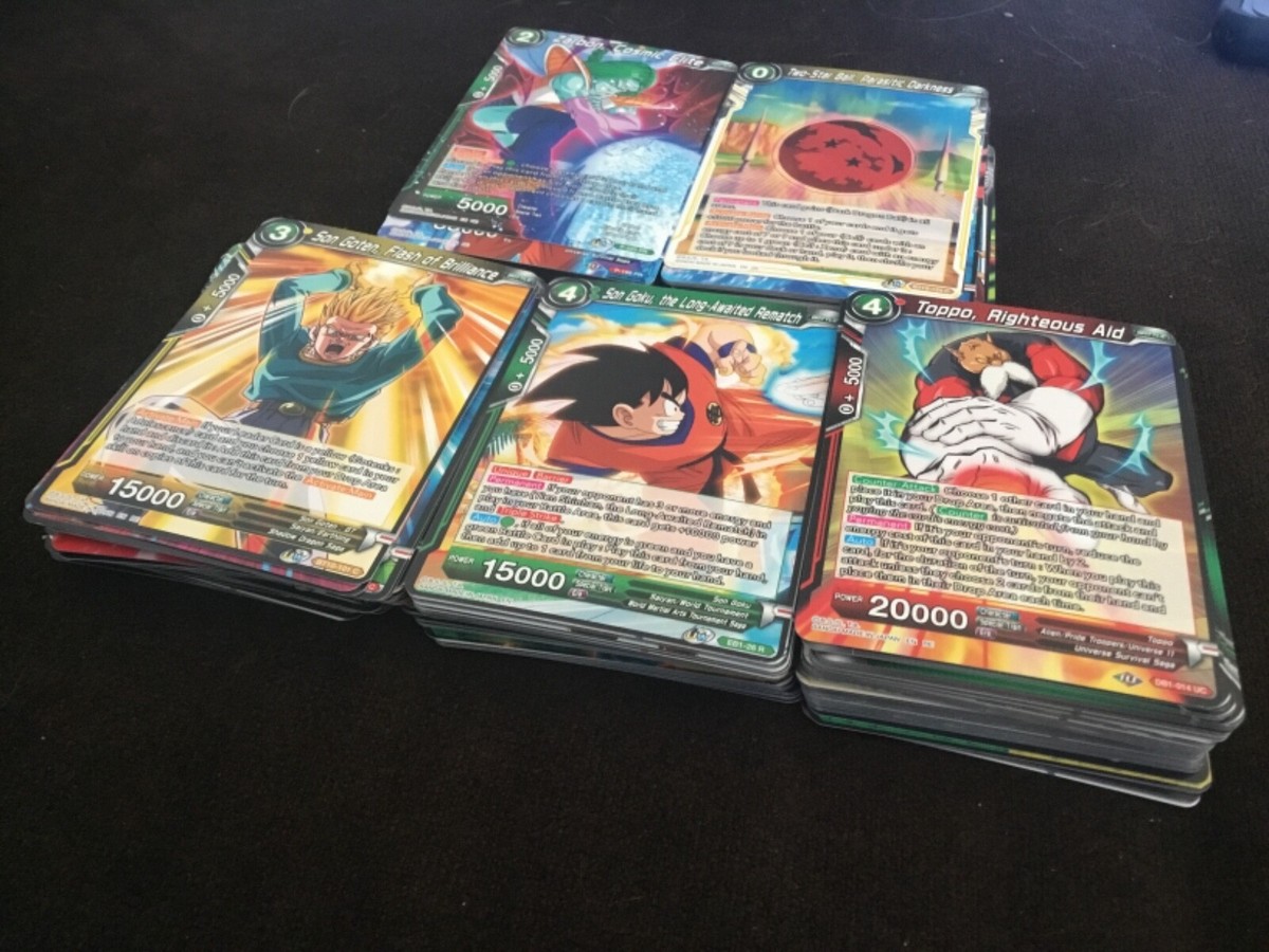 Dragon Ball Z Super Card Game Lot Of 250+ Cards job lot Dragon Ball Z Super Card Game Lot Of 250+ Cards job lot