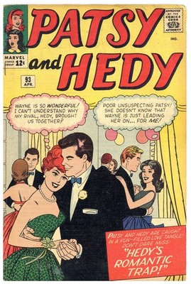 Patsy and Hedy  # 93   VERY GOOD   April 1964   Al Hartley cover & art