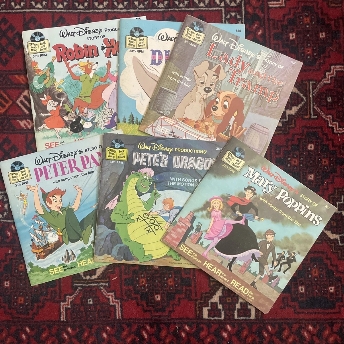 Disney Record Book In Vinyl Records for sale | eBay