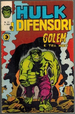 Hulk e i Difensori 11 Editoriale Corno 1975 Sal Buscema Herb Trimpe
