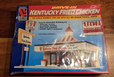 Life-Like Trains Kentucky Fried Chicken Store Drive In Bausatz Scale H0 1/87 