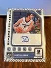 Santi Aldama 2023-24 Panini Donruss Optic Signature Series Auto #SS-ADM NM-MT
