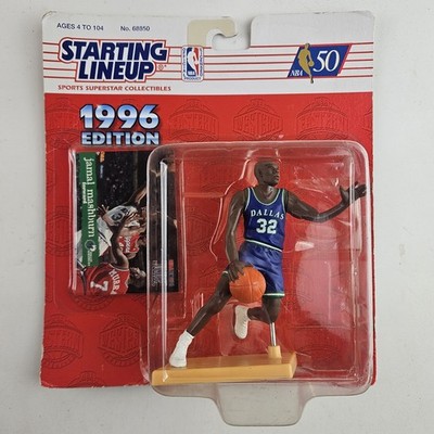 Jamal Mashburn Startaufstellung Actionfigur NBA 1996 Edition mit Karte
