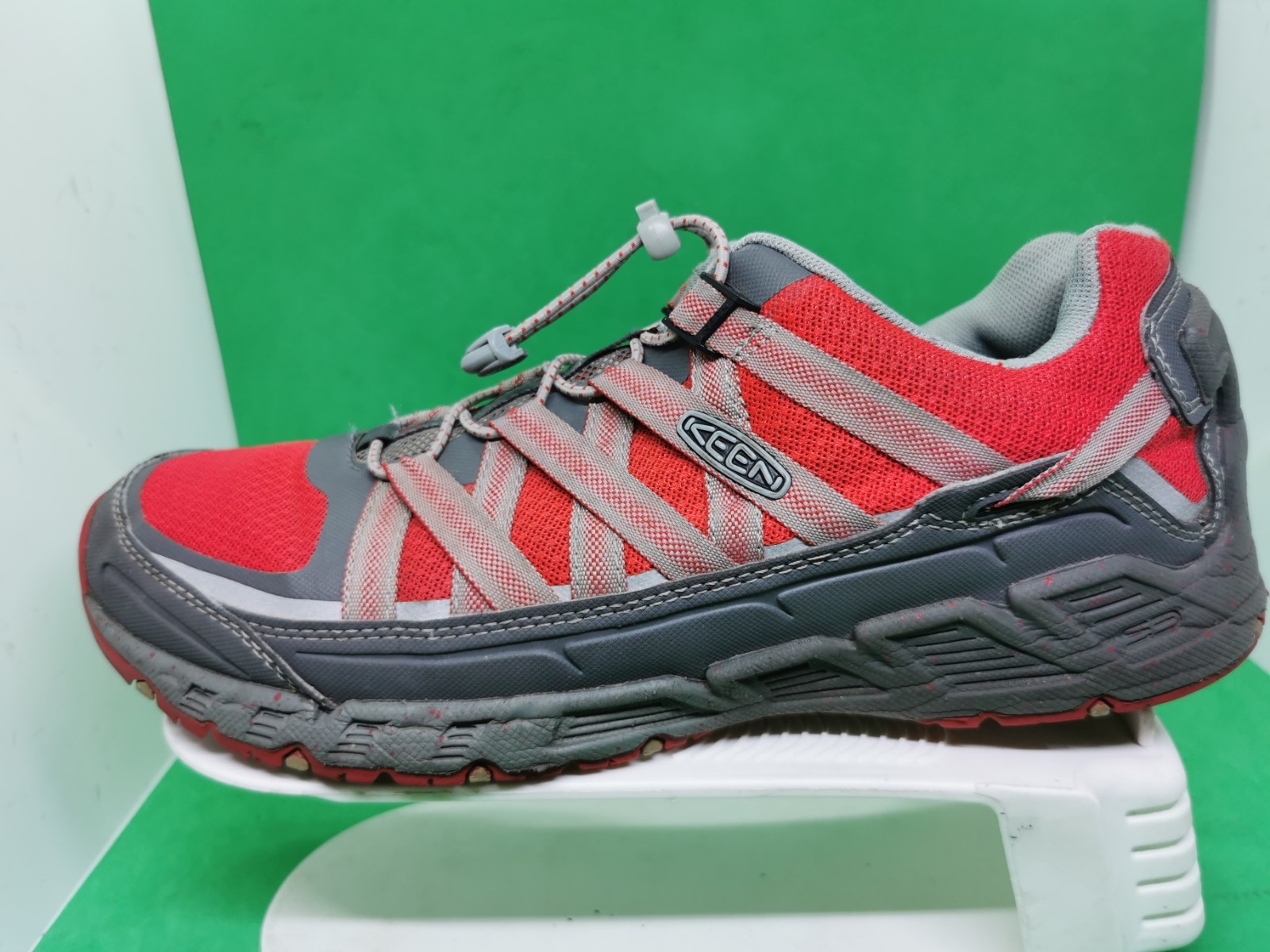 SCARPE DA LAVORO KEEN UTILITY ASHEVILLE EST PUNTA IN ALLUMINIO PUNTA ANTINFORTUNISTICA UOMO Taglia 10 5