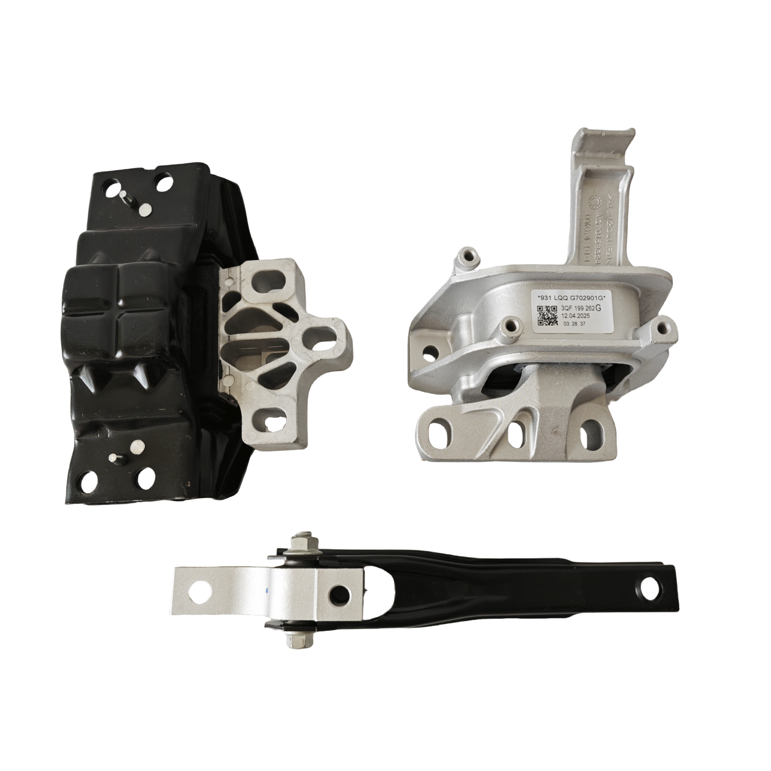 3PCS Engine Gearbox Mount For VW Volkswagen Atlas Cross Sport 3.6L 3QF199262G