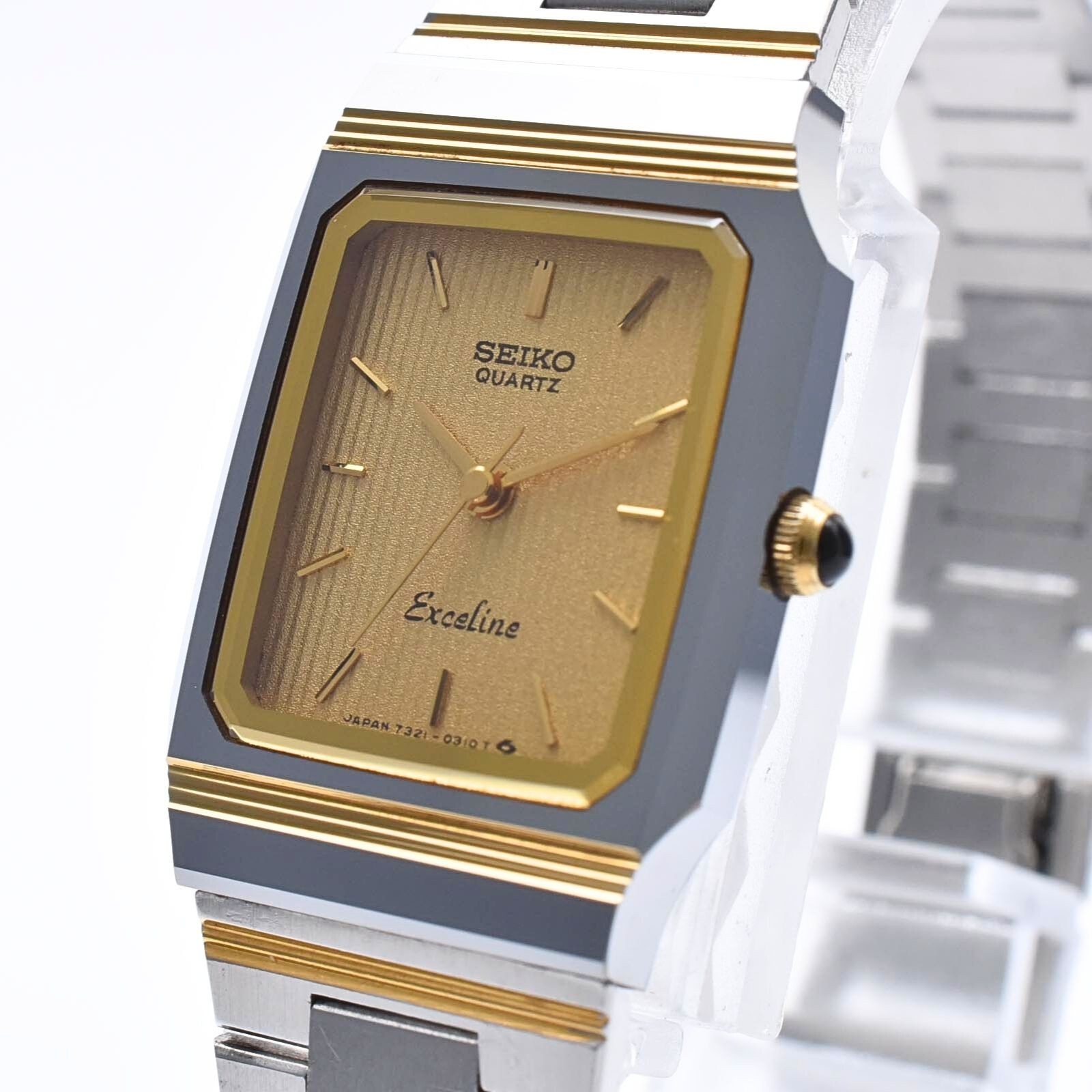 [Near MINT] Seiko Exceline 7321-5140 19mm Quartz Women's Vintage Watch From Japa