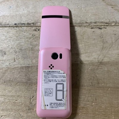 Softbank Mobile 202Sh Pink Japanese Flip phone Garakei