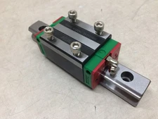 Hiwin HGH25CAC Linear Guide Rail Bearing 155mm Length HG25 Motion Block Slide