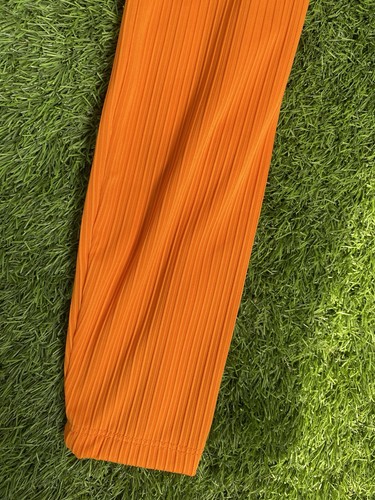 Nike Pro Elite Team Running Long Tights Made in USA Mens Med Orange DA3061-873 - Picture 3 of 6