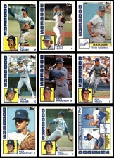 1984 Topps Los Angeles Dodgers Team Set 6.5 - EX/MT+ 7301037