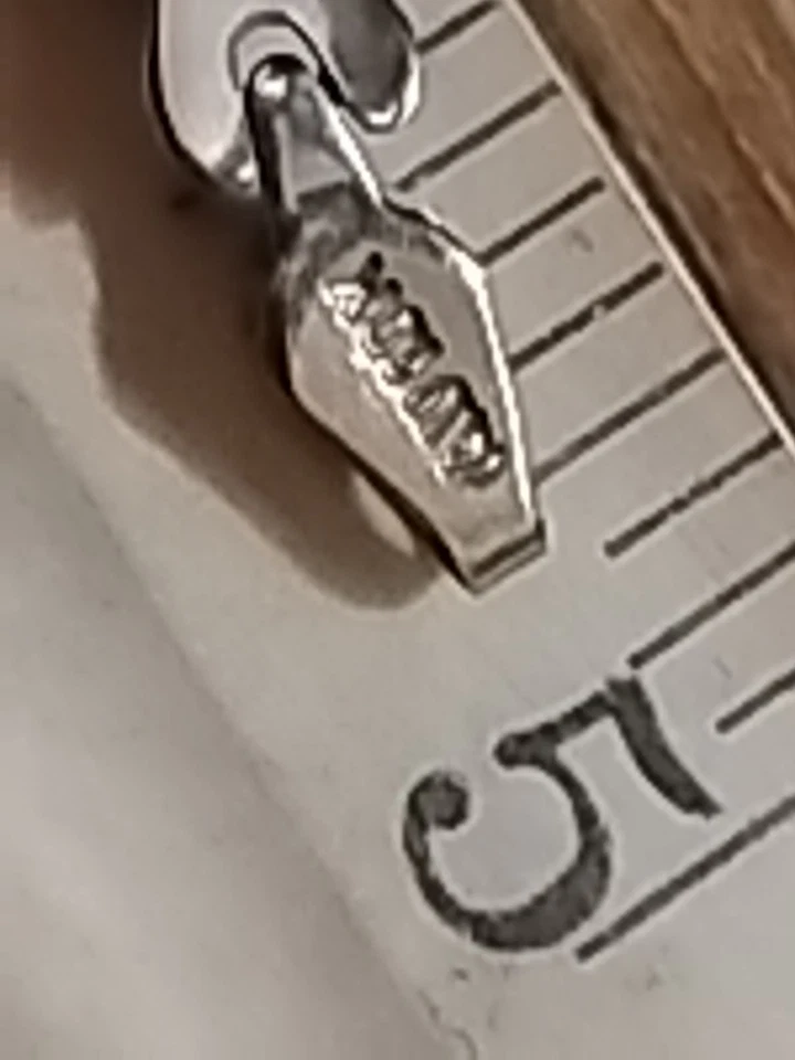 10K золотой браслет сердце и слиток ссылка красивый кусок - Изображение 2 из 4