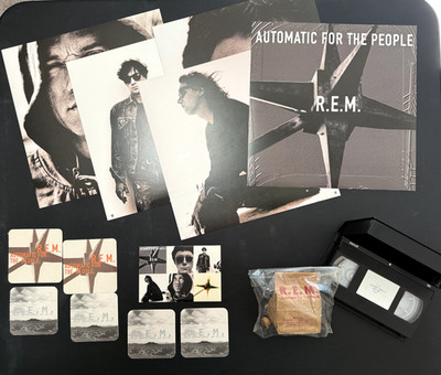 R.E.M. (REM) Automatic for the People Peanuts, Promotional Flats, Press Kit etc 