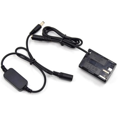 DR-400 BP-511 Dummy Battery Step Down Power Cable for Canon EOS 5D 10D 20D 30D