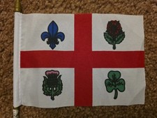 Montreal Quebec Canada City Flag 6x4.24 Inch