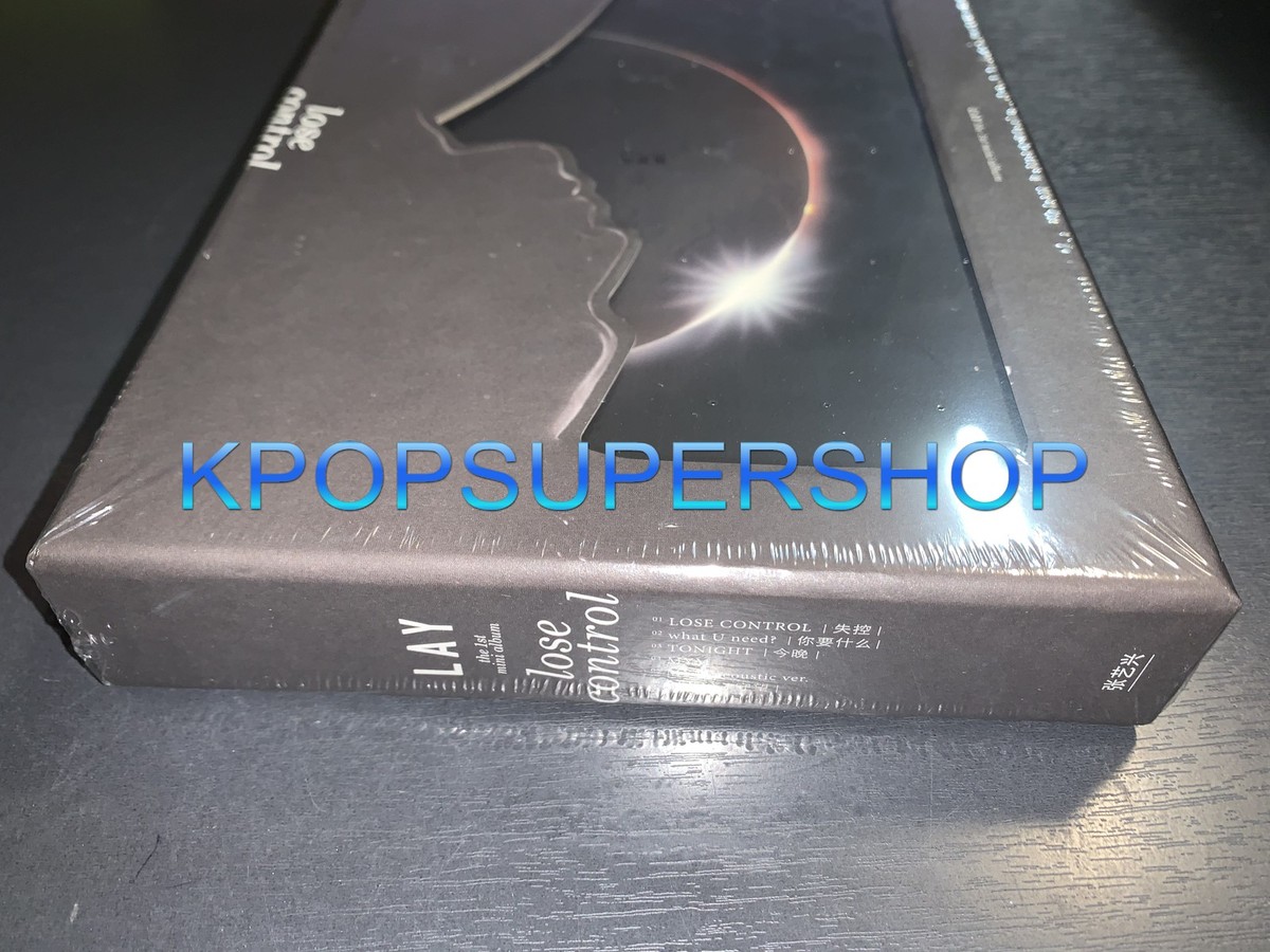 Lay Zhang 1st Mini Album Lose Control CD Photocard New Sealed Rare