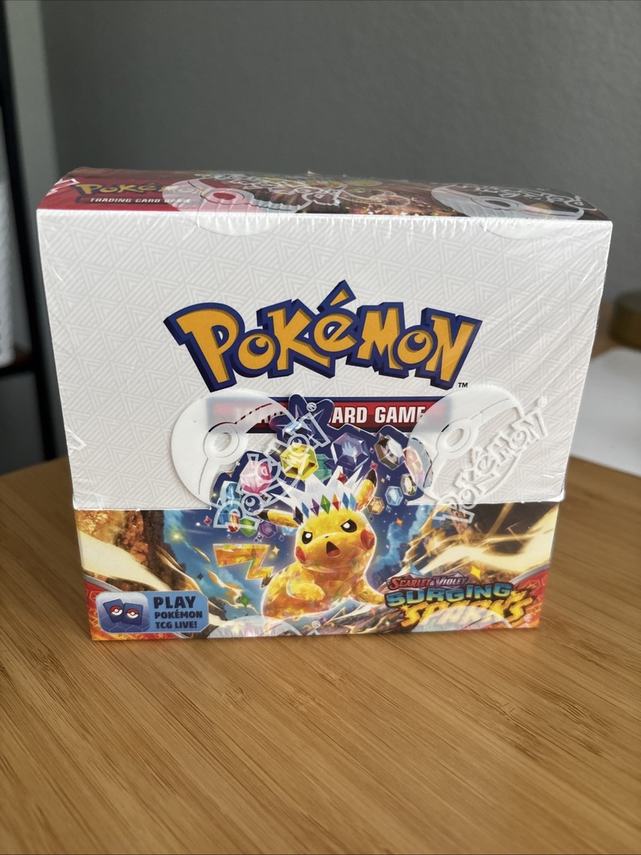 Pokemon TCG Scarlet & Violet Surging Sparks Booster Display Box 36 Packs Sealed | eBay Pokemon TCG Scarlet & Violet Surging Sparks Booster Display Box 36 Packs Sealed | eBay