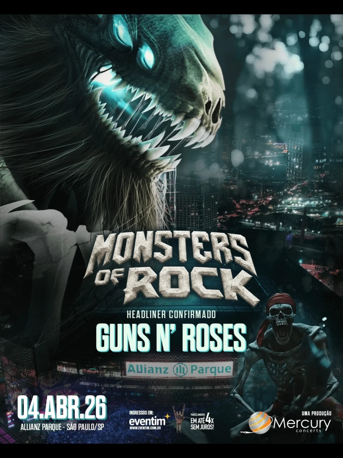 Monsters of Rock 2026 Poster