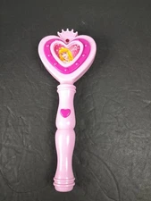DISNEY PRINCESS SOUND WAND HEART SHAPE 8" PRETEND PLAY