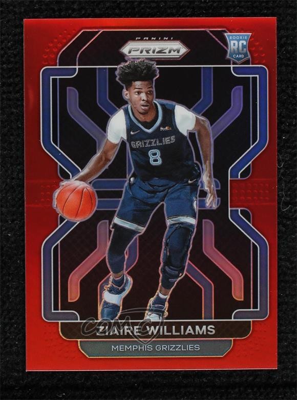 2021-22 Panini Prizm Red Prizm 179/299 Ziaire Williams #313 02ez